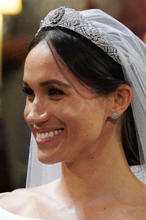 meghan markle cartier wedding earrings dupe|meghan markle diamond earrings.